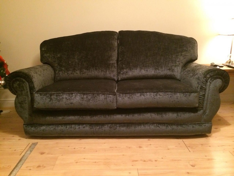 Reupholstered Couch