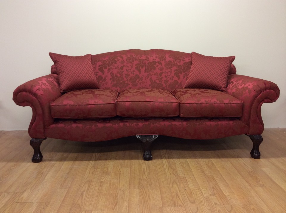 Red Antique Style sofa
