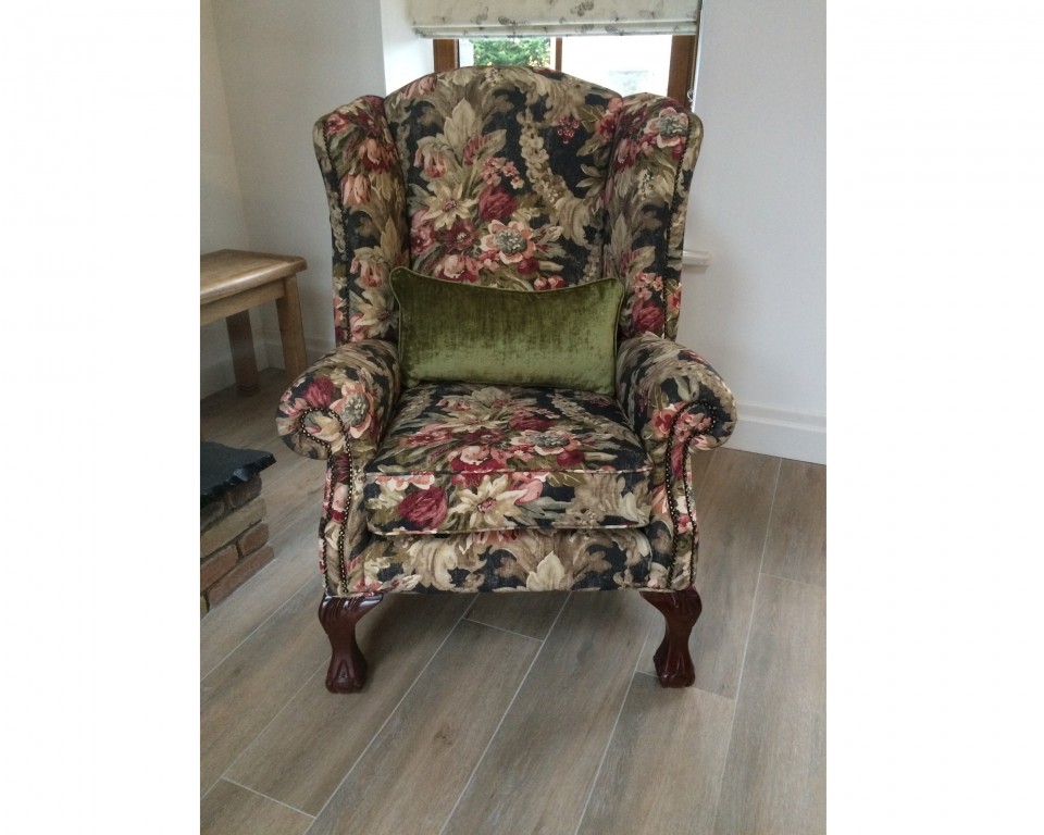 Floral chair