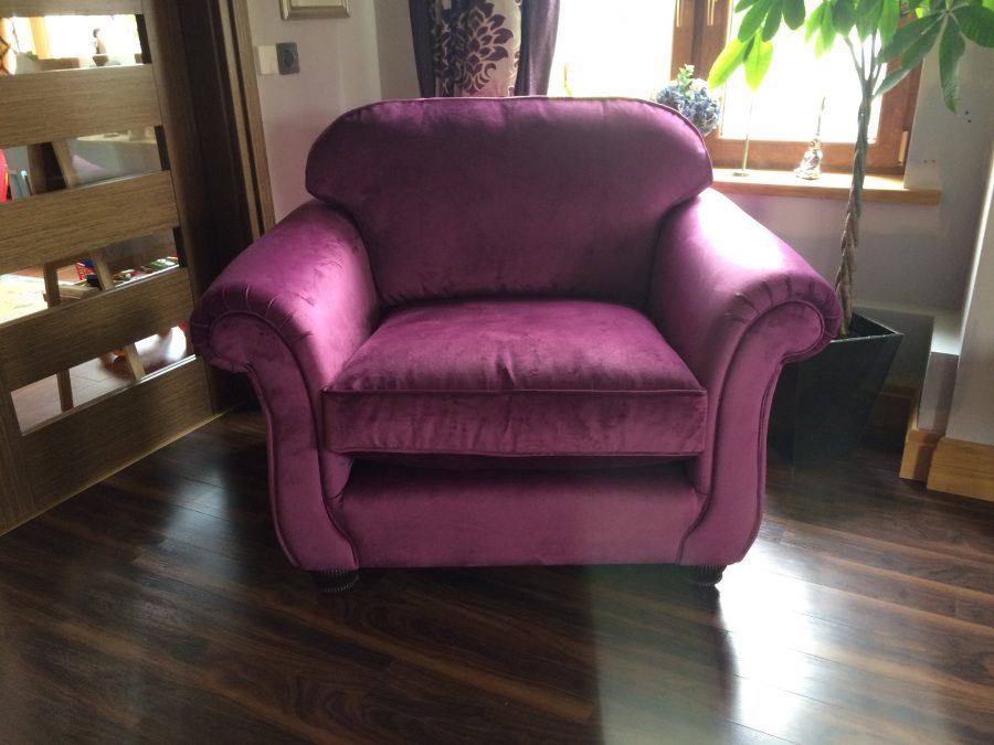 Plum chair