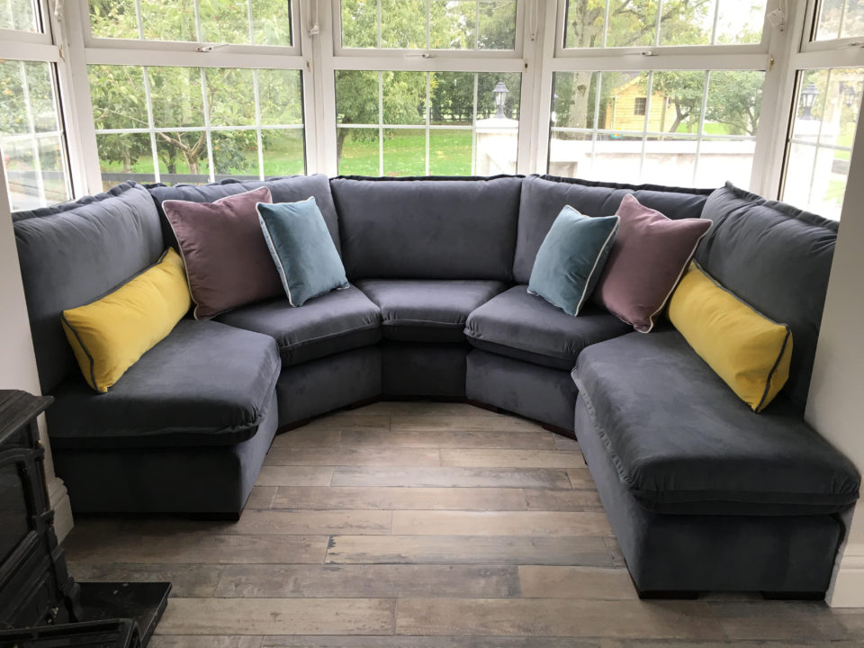 Grey Corner Sofa